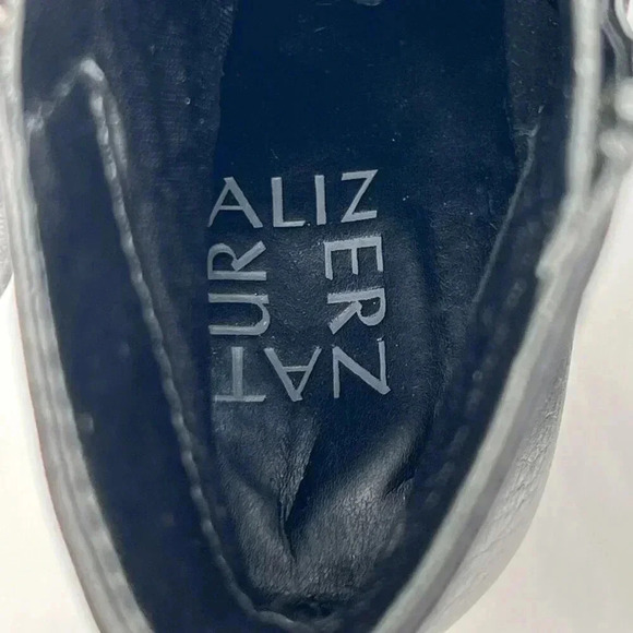 Naturalizer Rooney Womens 7M Booties Black Soft Leather Ankle Zipper Boots - Picture 13 of 15